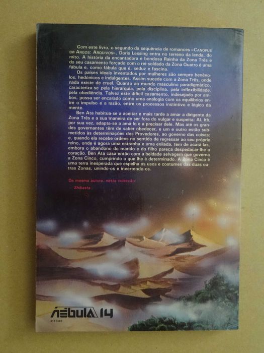 Canopos Em Argus - Arquivos de Doris Lessing