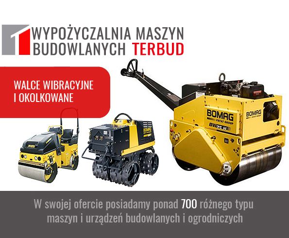Walec wibracyjny, dwubębnowy, okolkowany. AMMANN, BOMAG. Śląsk