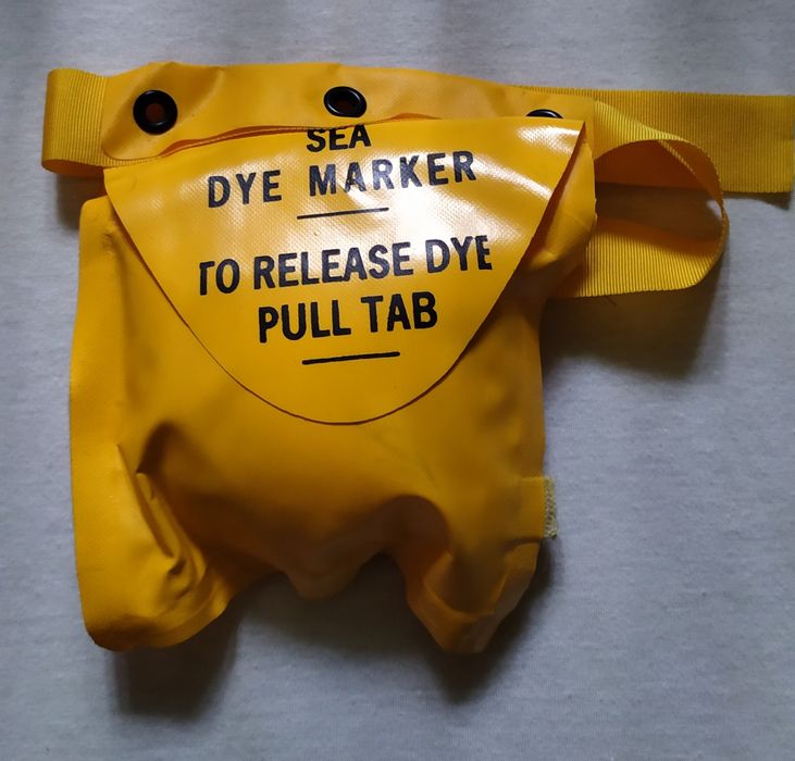 Sea Dye Marker Marcador de emergência marítimo