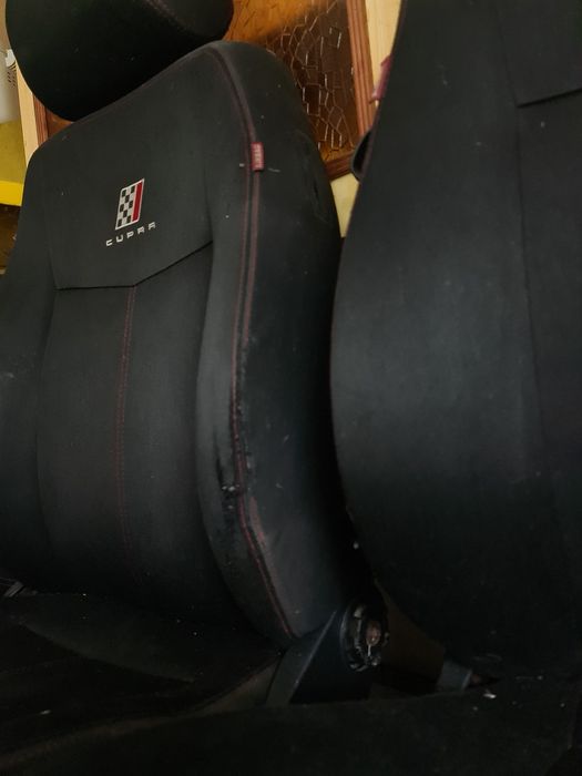 Komplet foteli seat Ibiza 6l CUPRA do prania I odnowienia