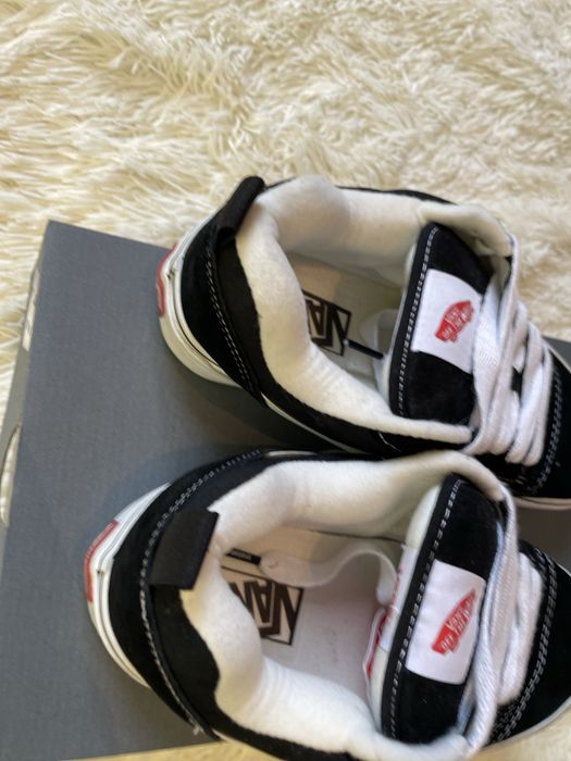 ‼️SALE‼️Кросівки Vans Knu Skool Black White 36 37 38 39 40 41 42 43 44 45 Кеди