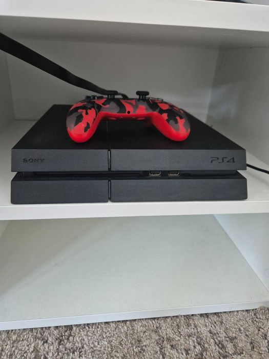 Konsola PS4 1tb + kontroler + pełne okablowanie