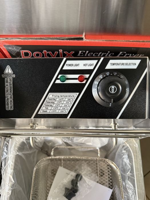 Фритюрниця Професійна Обʼєм-6 Літрів Нова!!!