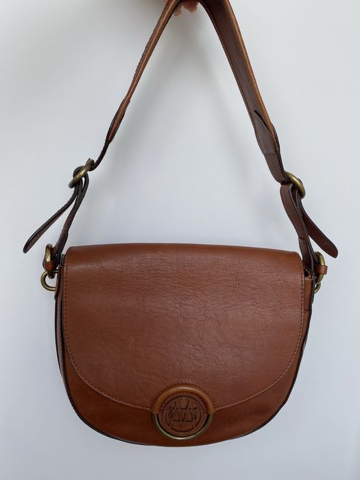 Шкіряна сумка в стилі бохо «Massimo Dutti»