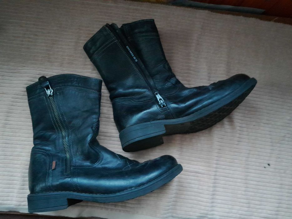 buty,kozaki zimowe LASOCKI-SKÓRA naturalna roz. 35