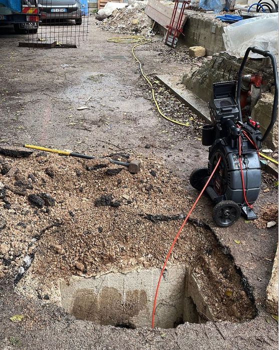 Desentupimento caixas de esgoto, Inspeção de vídeo / Reparação