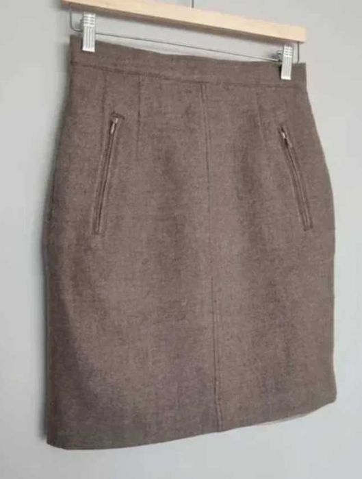 Spódnica ołówkowa 100% wool