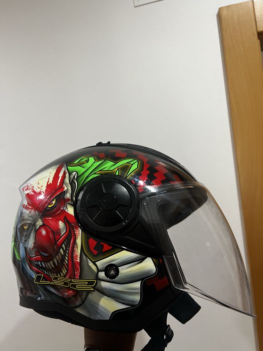 Capacete LS2 palhaço