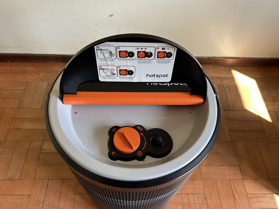 Aquecedor a gas como novo. ( S/ Garrafa )