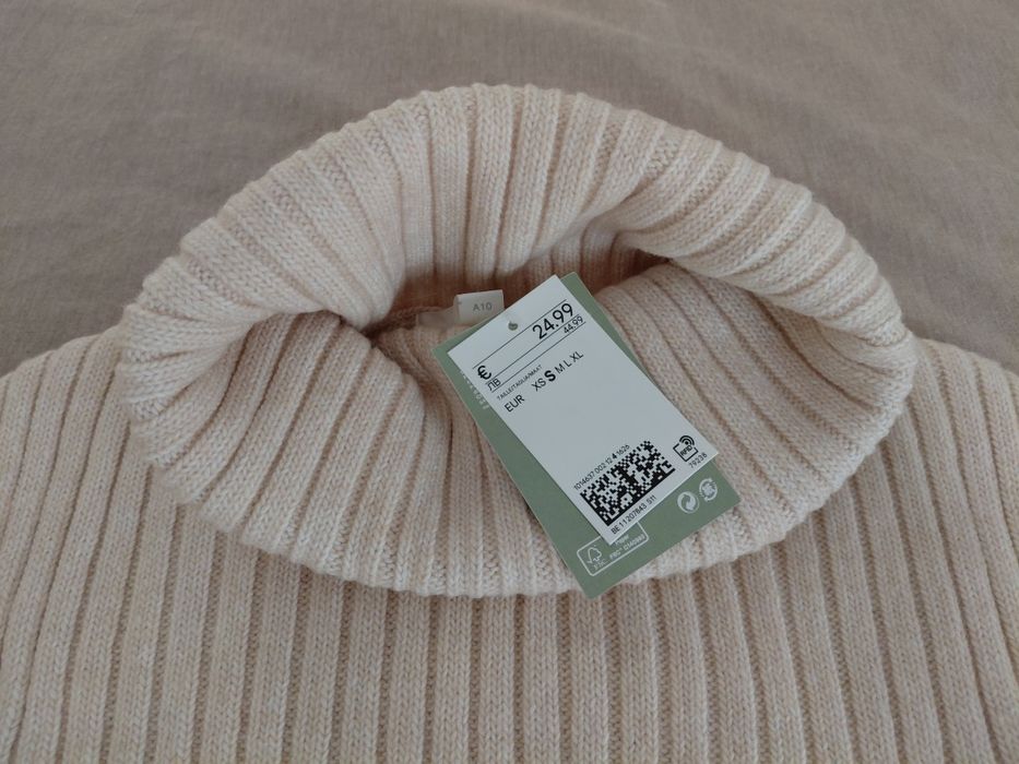 Pullover de gola alta