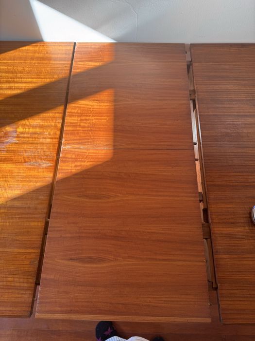 Mesa madeira maciça EXTENSÍVEL