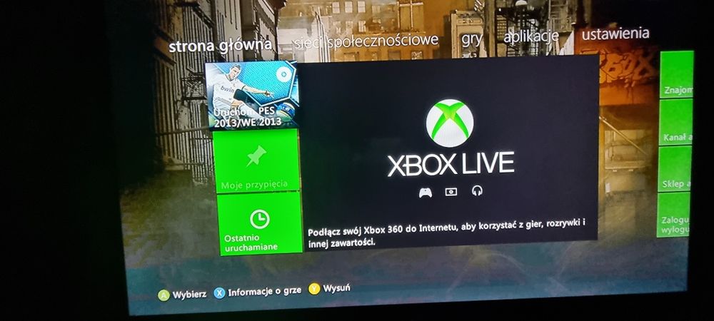 Xbox 360 + kinect i 5 gier