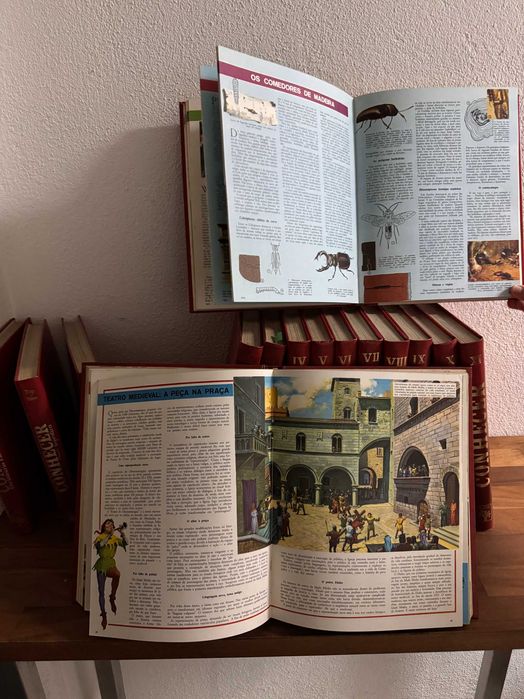 Enciclopédia Conhecer - 12 + 3 volumes