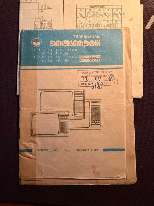 Телевізор ЕЛЕКТРОН 61 ТЦ 451 Д