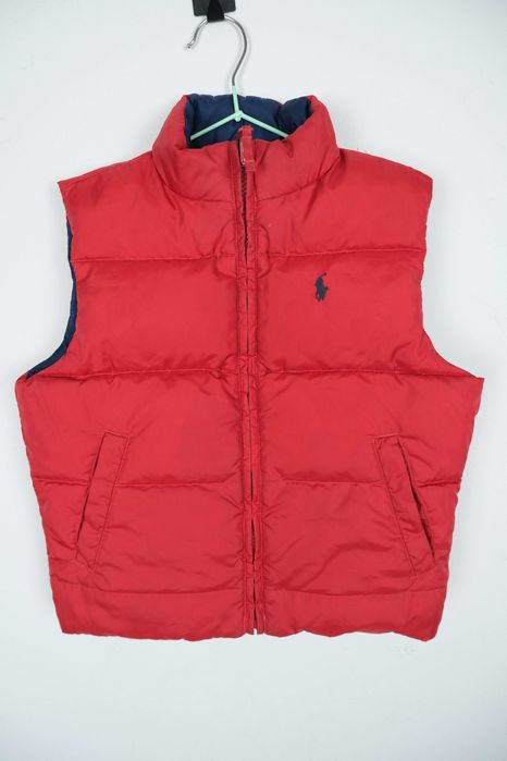 Ralph lauren dwustronna puchowa kamizelka dziecięca r  3
