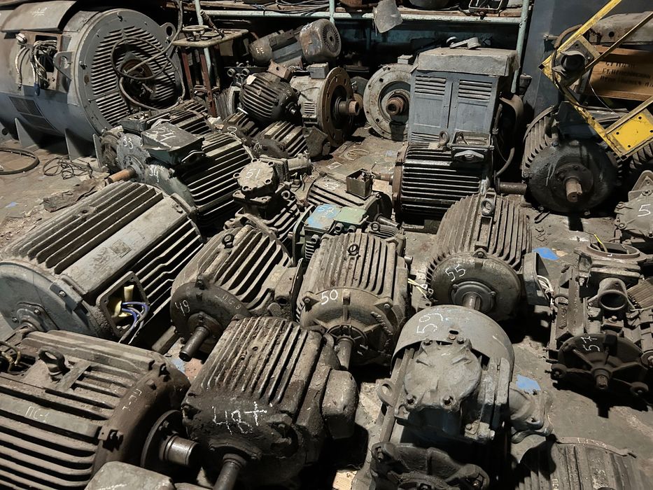 Продам електродвигуни гуртом б/у Богодухывський р-н Харківська обл