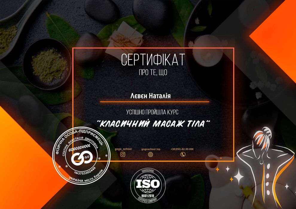 Масаж Золотоноша