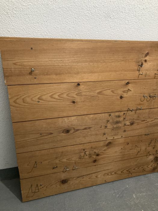 Quadro para arrumacao ferramentas em pinho