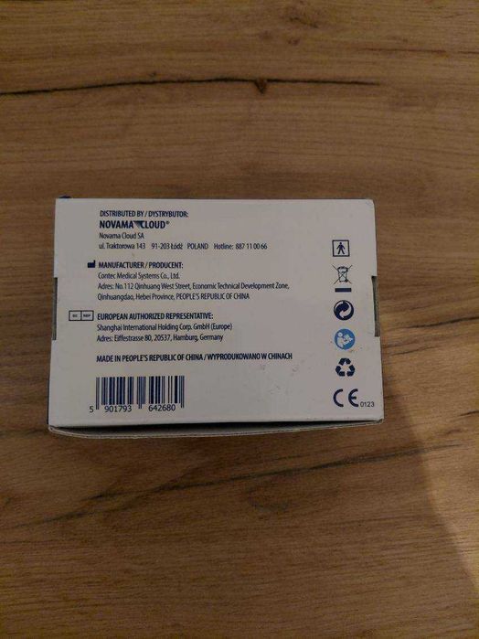 Pulsoksymetry napalcowe z Bluetooth nowe