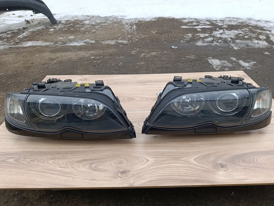 Перед БМВ е46/капот крило бампер фара/