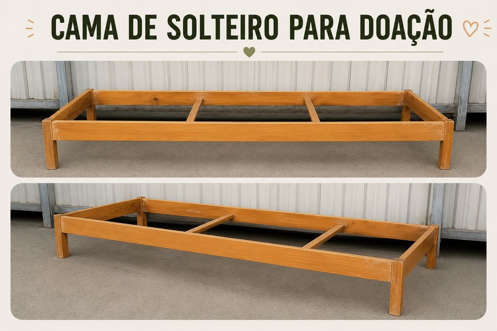 DOAÇÃO – Cama de Solteiro