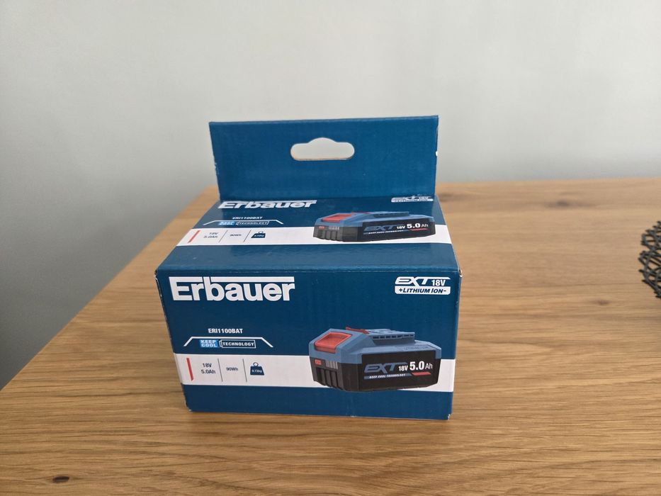 Akumulator bateria ERBAUER 18V 5.0Ah nowa generacja