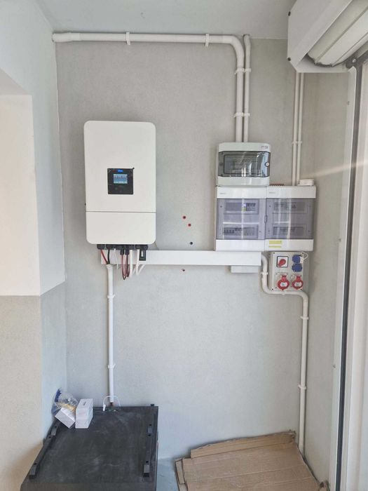 Magazyn energi z montaż 28,6 kwh + Falownik Deye 12 KW + EMS - BEZ ZALICZKI