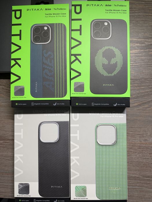 Топові чохли Pitaka Ultra Slim Case для iPhone 16 pro MAX