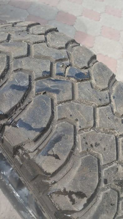 2 грязевых колеса в  зборе forward safari 530  235/75/15