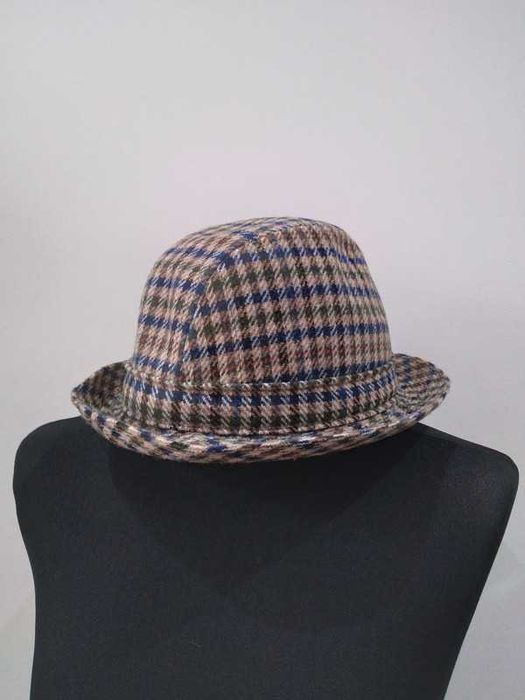 Kapelusz Joseph Wilson & sons Ltd London, wełniany z piórami