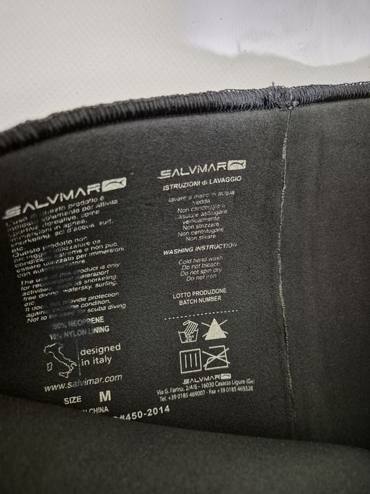 Pianka neoprenowa do nurkowania Salvimar rozmiar M