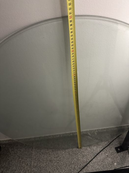 Mesa de vidro jardim