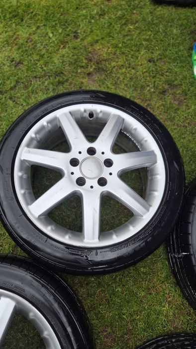 Oryginalne aluminiowe felgi Mercedes A169 5x112