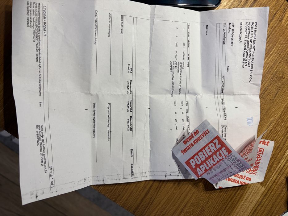 Sprzedam iphone 14 128 GB midnight.Stan bardzo dobry.