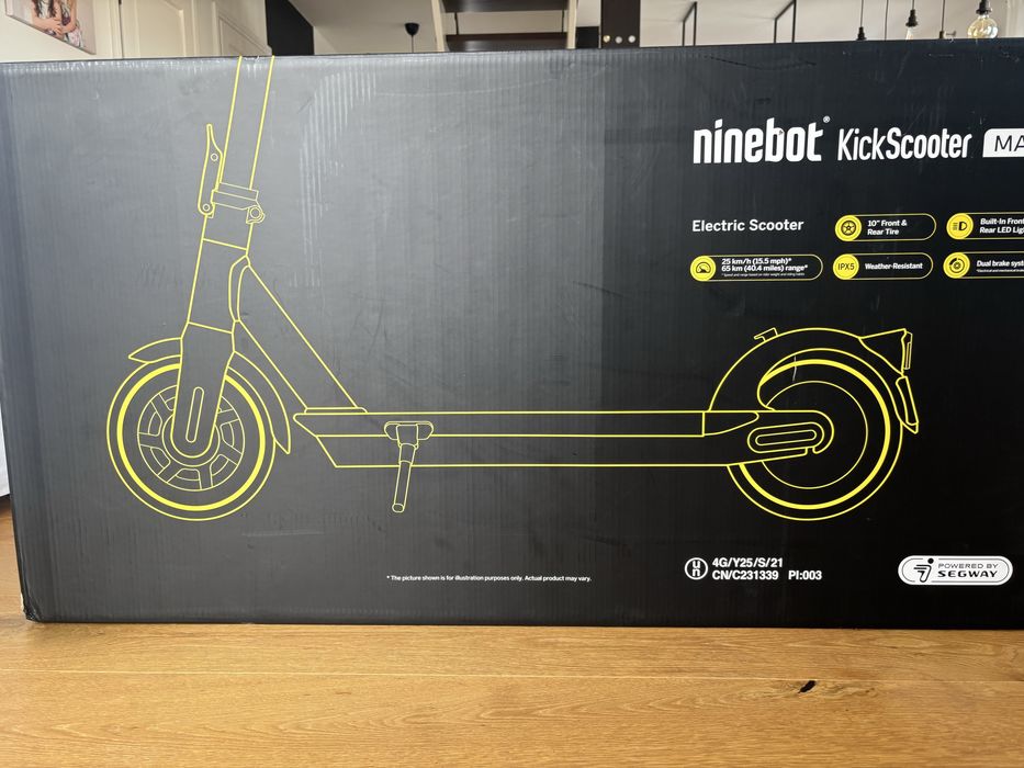 Hulajnowa elektryczna Ninebot Segway KickScooter MAX  G30E II