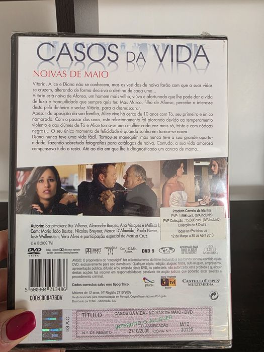 Coleção de 8DVD's da série Casos da Vida