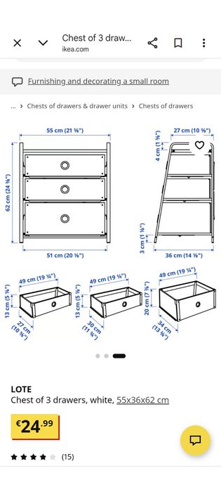 Estante ikea Lote nova selada