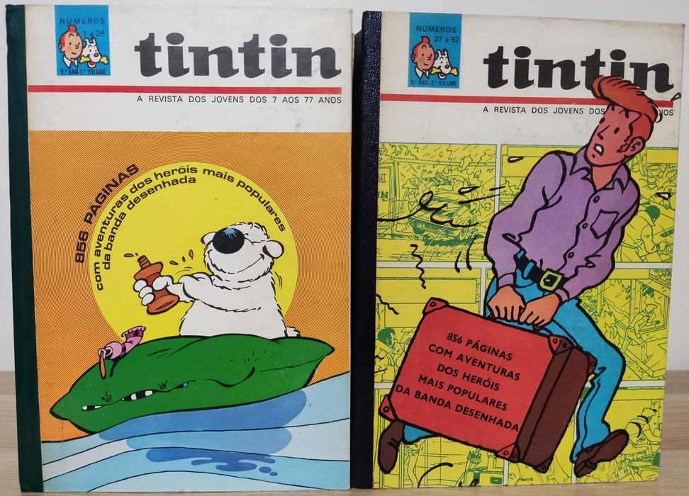 Revista Tintin - Vários anos completos