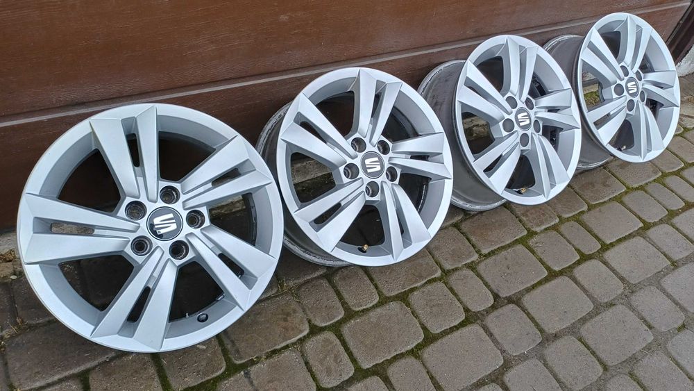 15" Alufelgi 5x100 vw polo golf fox BORA new beetle ibiza fabia rapid