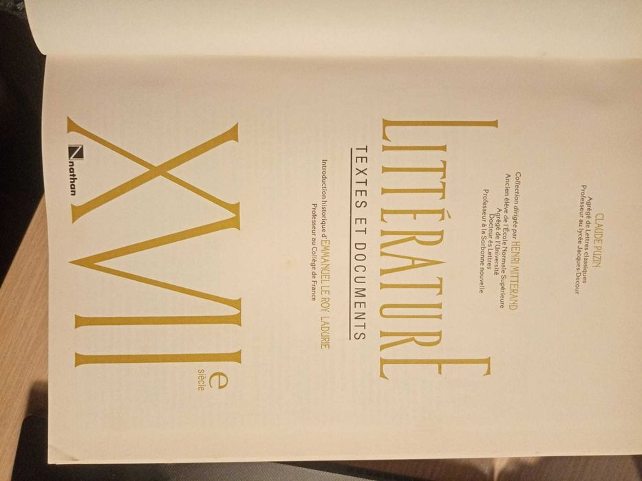 Coleção Literatura Francesa (Seculo XVII), Henri Mitterand