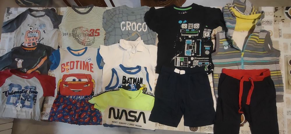 Paka ubrań bluzki bezrękawnik t-shirt cool club hm
