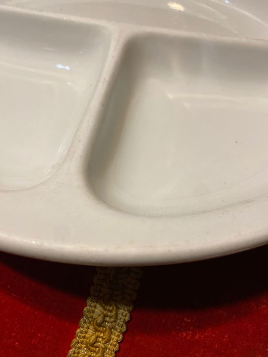 Prato Porcelana Alemanha Nazi Segunda Guerra 27 cm Anos 30 Original