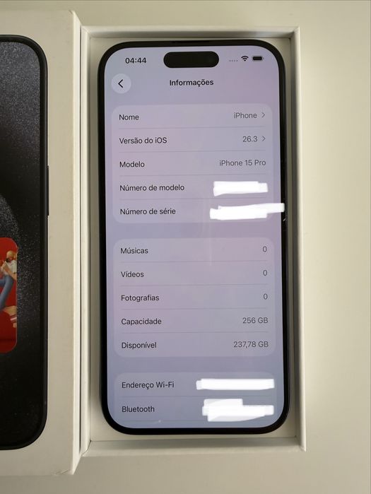 iPhone 15 Pro 256 GB Azul Titânio