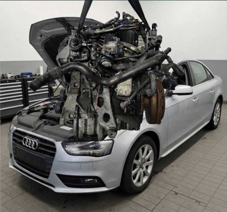 Silnik kompletny Audi A4 B8, Audi Q5, 08-15 r. 2.0 TDI 143KM, CJC CJCA CJCD