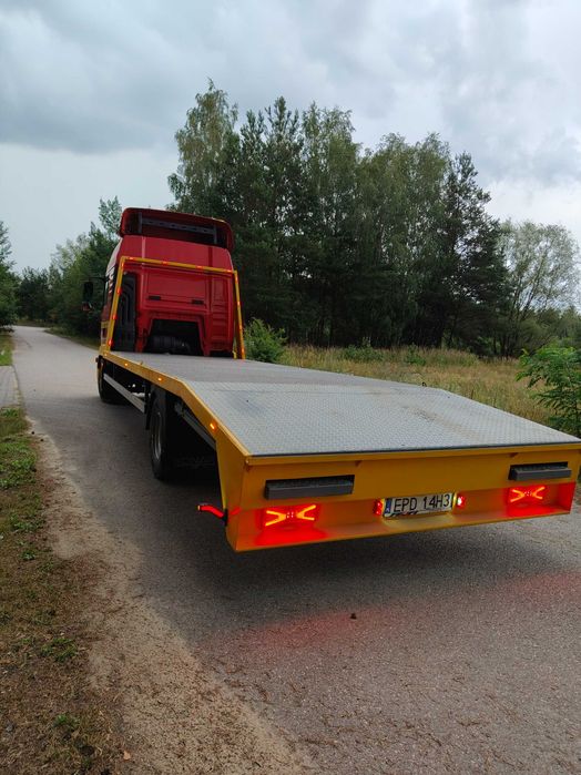 Man TGL 12.250 Euro 6 2016 Rok Zabudowa Pomoc Drogowa Laweta Autolaweta Najazd Holownik DMC 12T Ładowność 6500