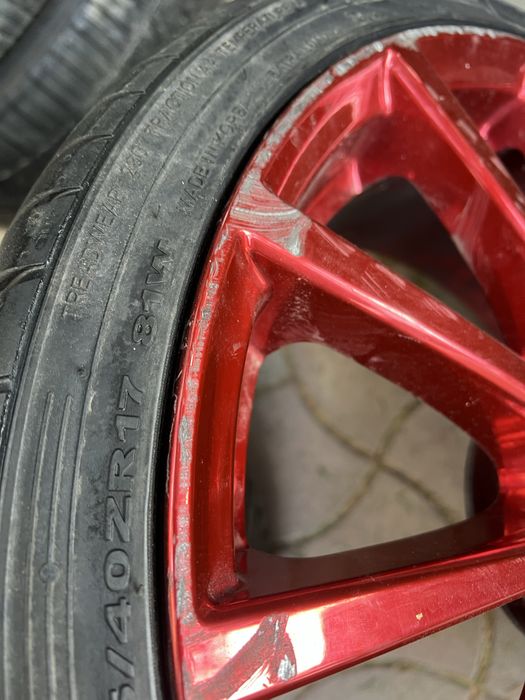 Резина літо шини 195/40 R 17 Hankook комплект !!!7,5-8 мм!!!