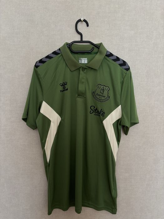 Оригінальне футбольне поло everton fc hummel