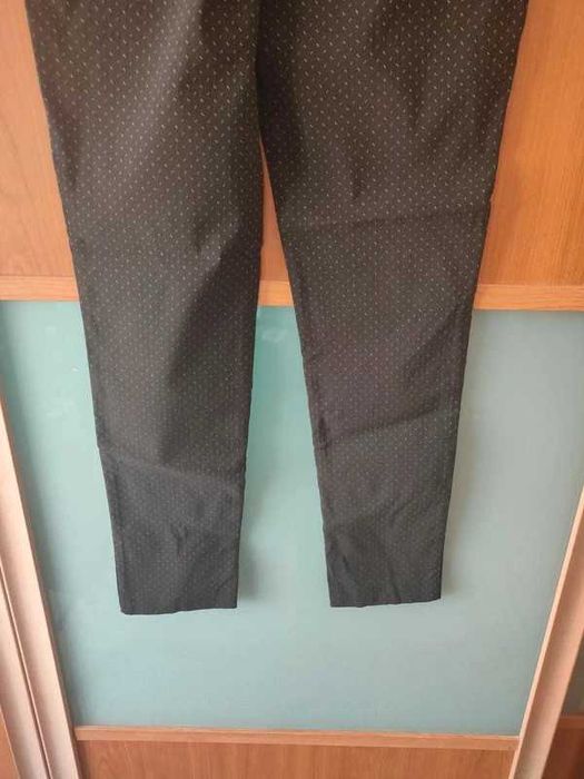 Calças jacquard Zara S novas