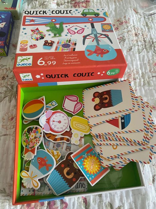 Гра настільна Djeco QUICK COUIC