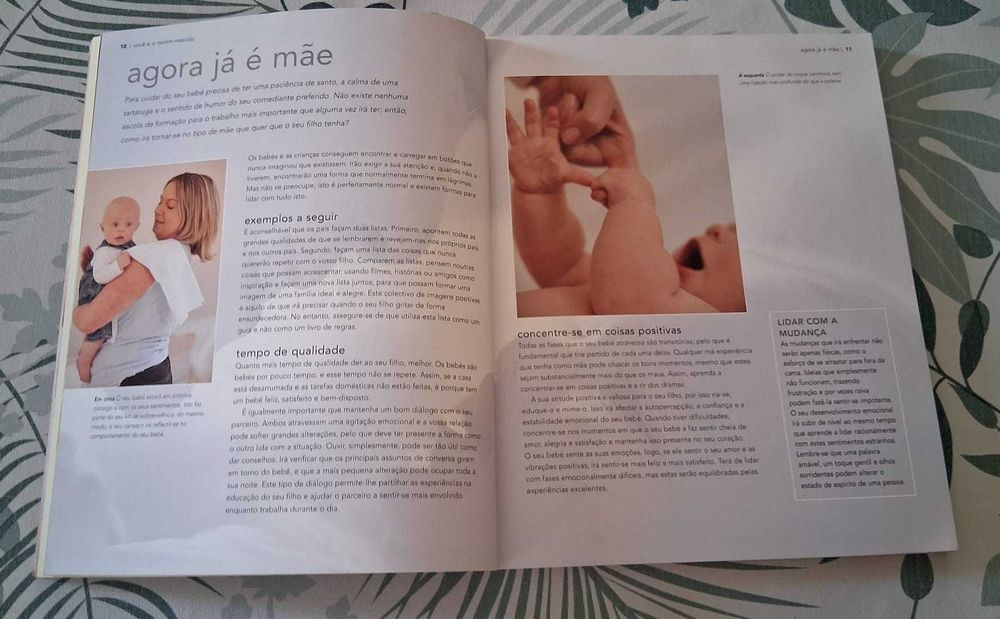 Livro "Bebé tranquilo naturalmente" de Pamela Rhatigan